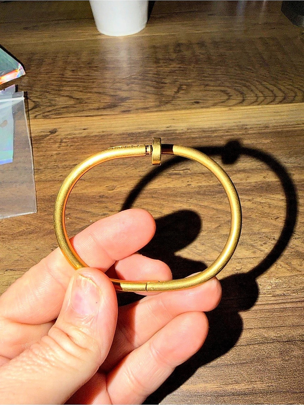 Cartier Juste un Clou Bracelet, Small Model Gold